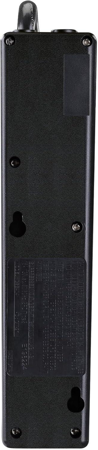 image:imageCyberPower CSB404 Essential Surge Protector 450J125V 4 Outlets 4ft Power Cord BlackSingle