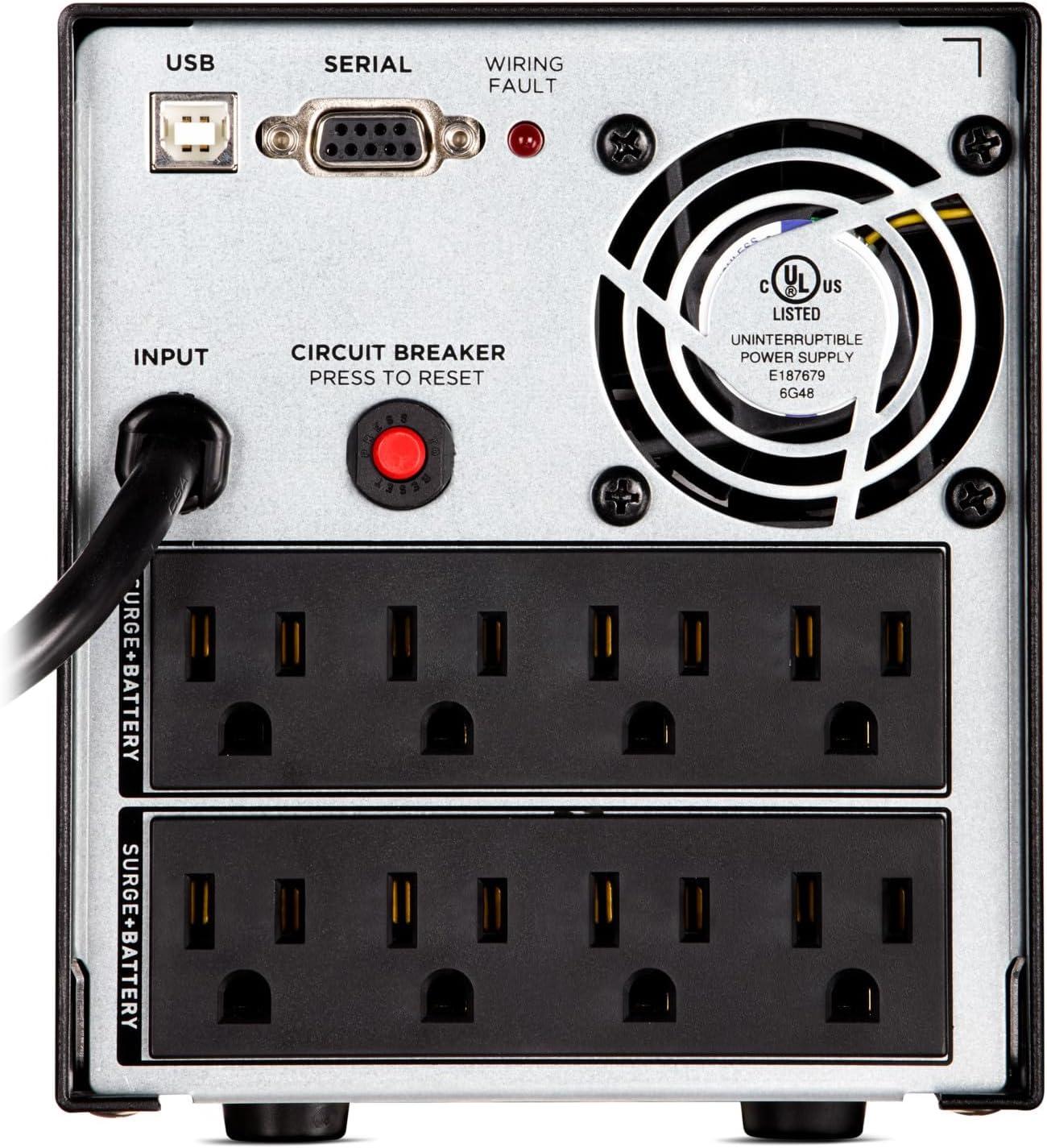 image:imageCyberPower OR1000PFCLCD PFC Sinewave UPS System 1000VA700W 8 Outlets AVR MiniTower1000VA