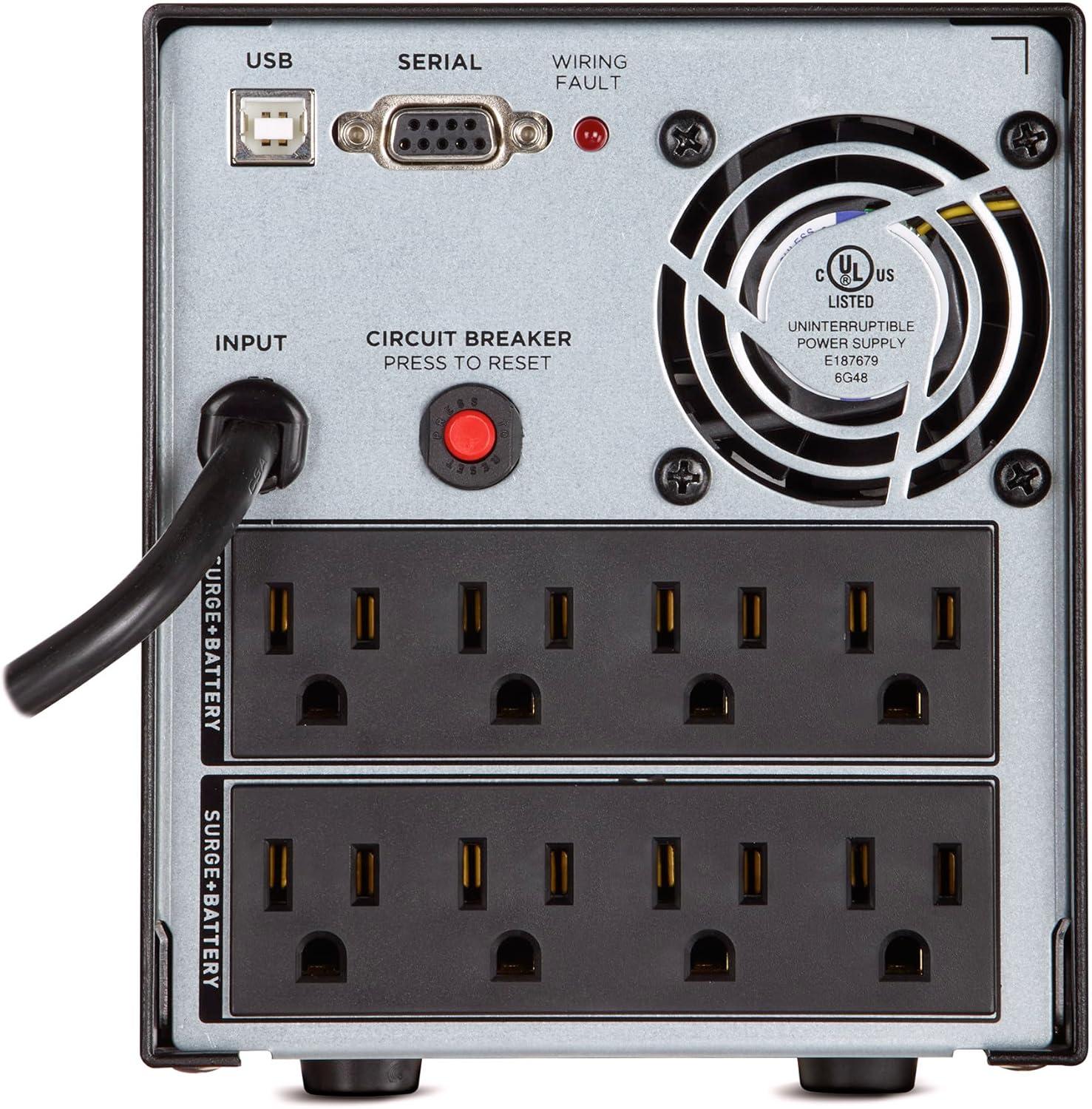 image:imageCyberPower OR1000PFCLCD PFC Sinewave UPS System 1000VA700W 8 Outlets AVR MiniTower1000VA
