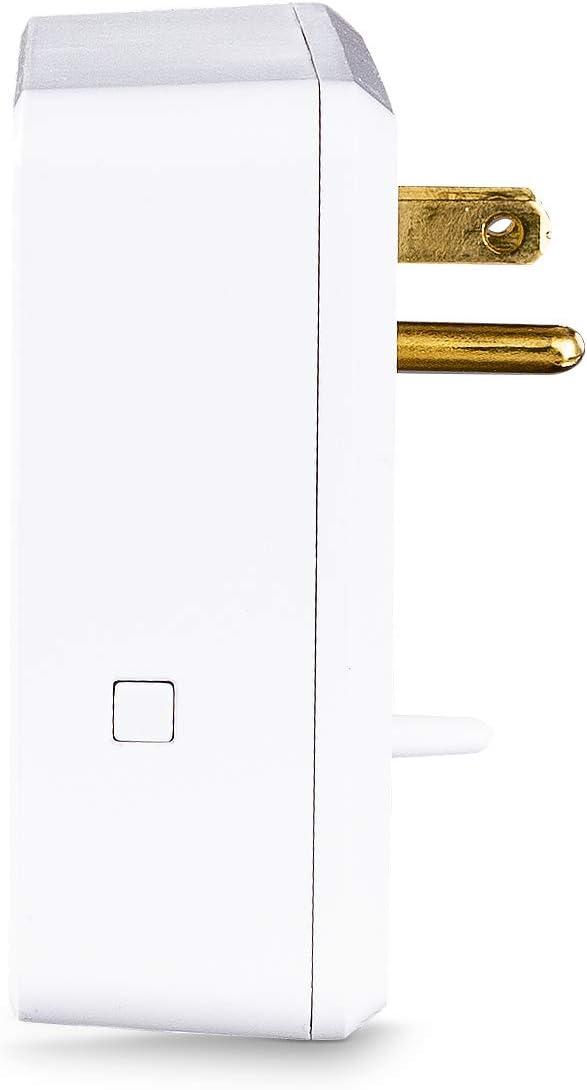 image:imageCyberPower P3WUH MultiHue Lighted Power Wall Tap 3 Outlets 4 USB Charge Ports White UL ListedP3WUH