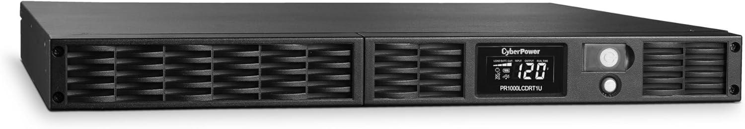 image:imageCyberPower PR750LCDRT1U Smart App Sinewave UPS System 750VA600W 7 Outlets AVR 1U RackTower1000VA800W