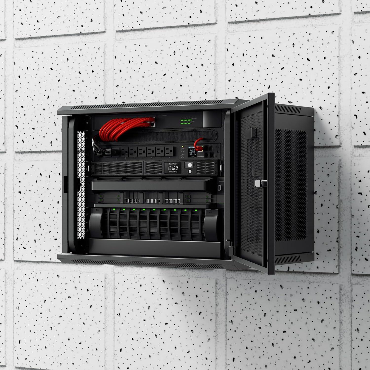 image:imageCyberPower PR750LCDRT1U Smart App Sinewave UPS System 750VA600W 7 Outlets AVR 1U RackTower1000VA800W