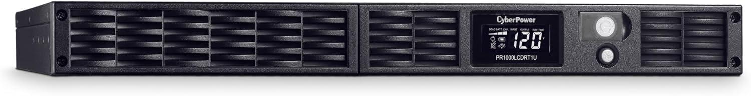 image:imageCyberPower PR750LCDRT1U Smart App Sinewave UPS System 750VA600W 7 Outlets AVR 1U RackTower1000VA800W