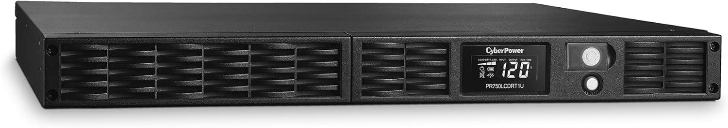 image:imageCyberPower PR750LCDRT1U Smart App Sinewave UPS System 750VA600W 7 Outlets AVR 1U RackTower750VA600W