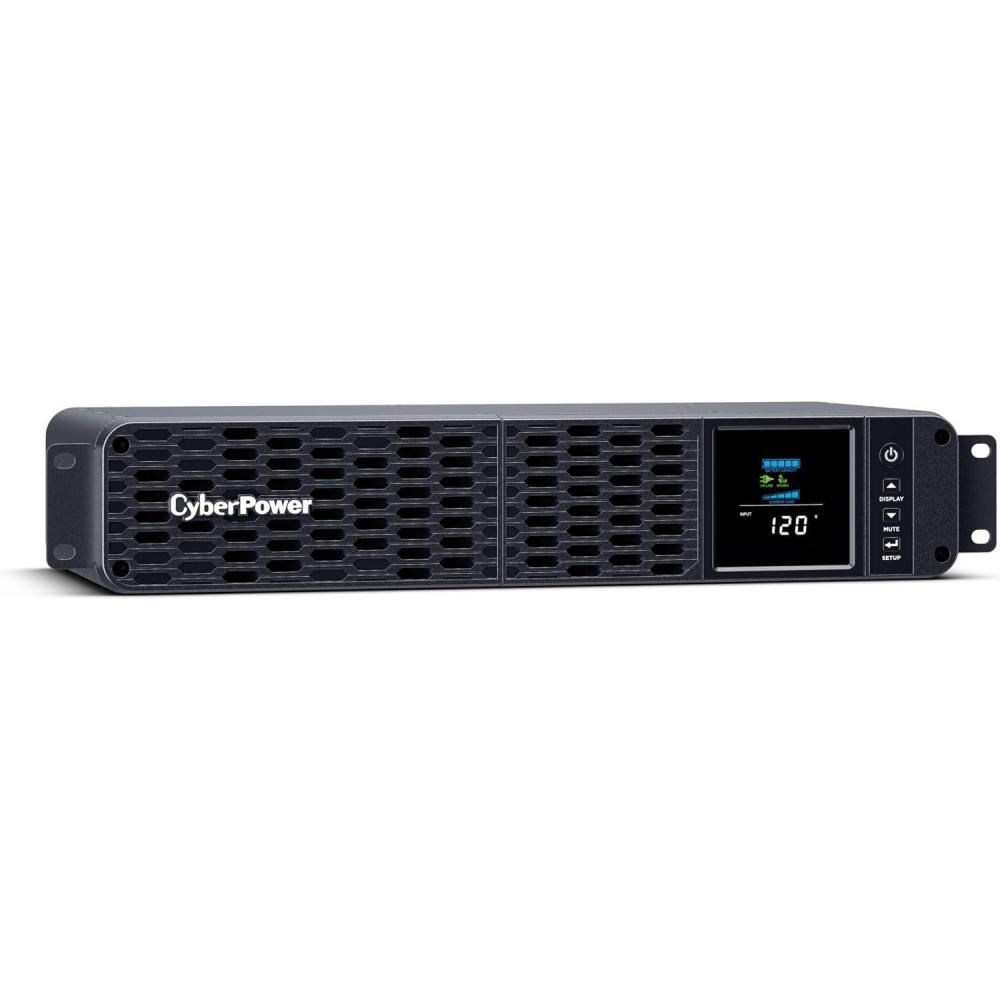 image:imageCyberPower CP1000PFCLCD PFC Sinewave UPS Battery Backup and Surge Protector 1000VA600W 10 Outlets AVR MiniTower UL CertifiedRackmount 2U