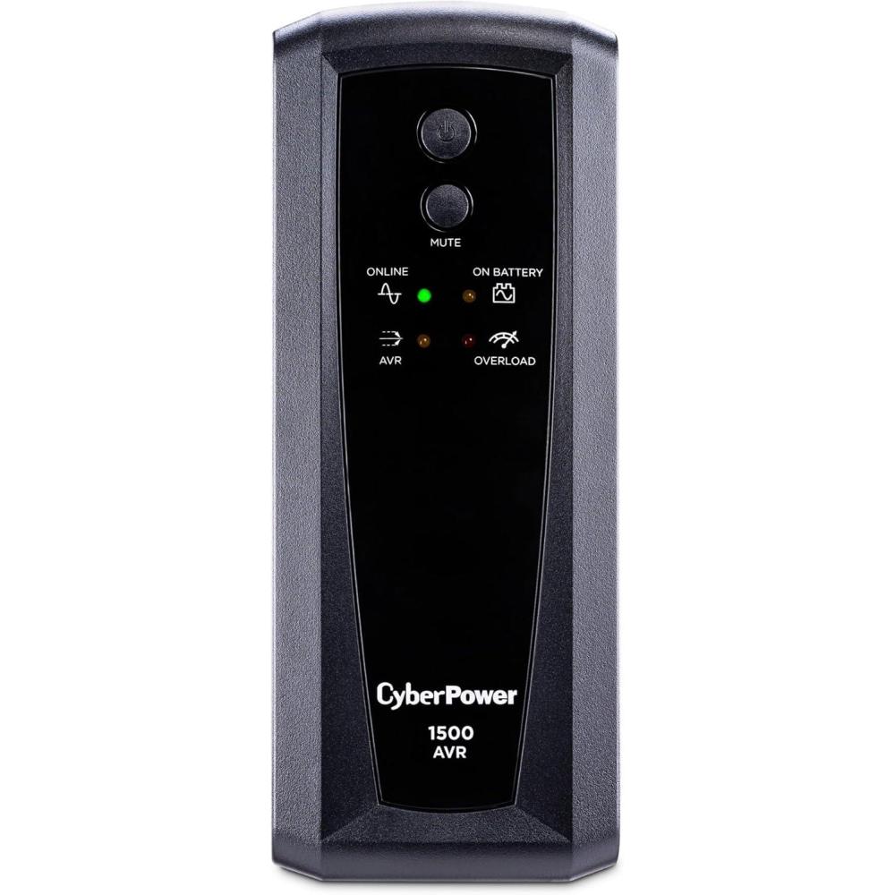image:imageCyberPower CP685AVRG AVR UPS Battery Backup and Surge Protector 685VA390W 8 Outlets Compact UL CertifiedCP1500AVRT