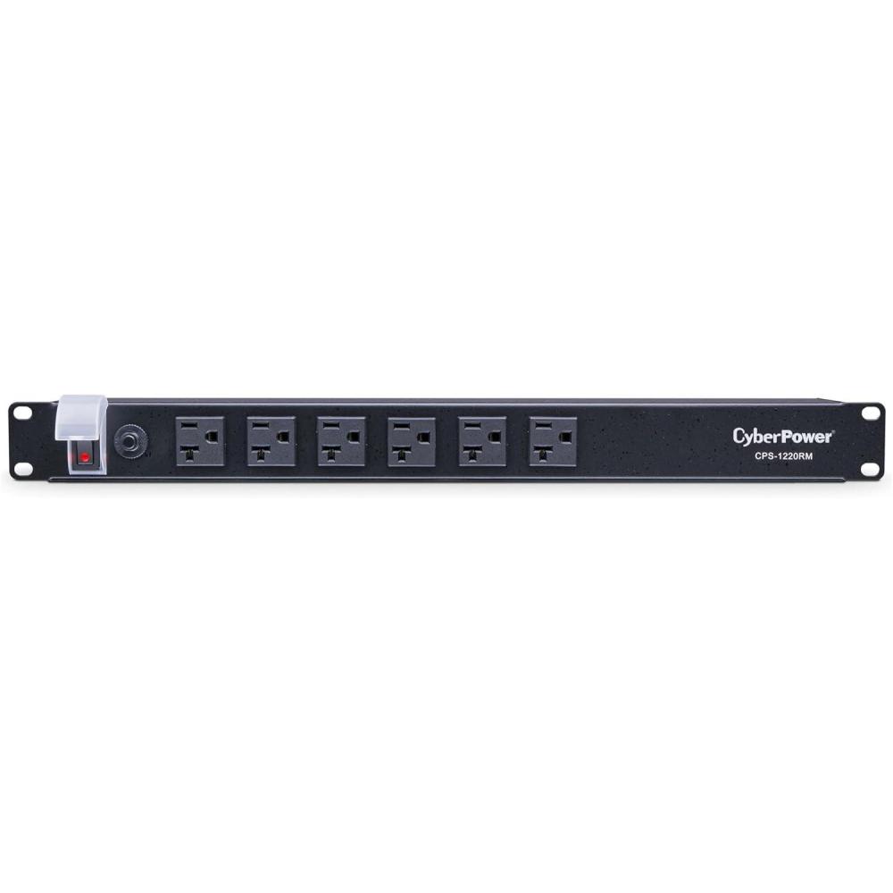 image:imageCyberPower CPS1215RMS Surge Protector 120V15A 12 Outlets 15 ft Power Cord 1U Rackmount20A