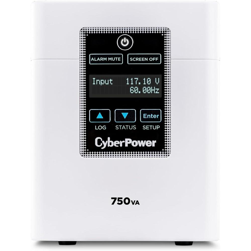 image:imageCyberPower M750L MedicalGrade UPS System 750VA600W 6 Outlets AVR Tower750VA600W