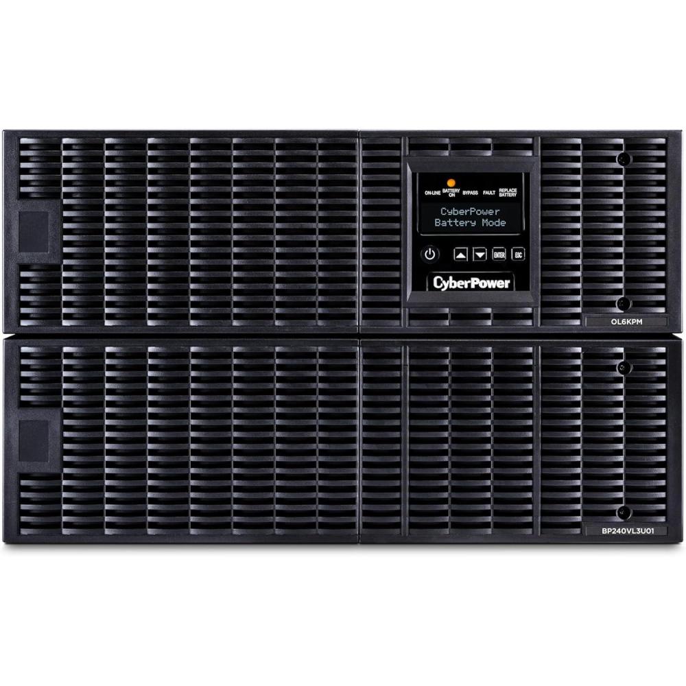 image:imageCyberPower OL10KRT Smart App Online UPS Battery Backup and Surge Protector 10000VA10000W Double Conversion Topology 4 Outlets 6U RackTower EBM Option PreInstalled RMCARD205 UL CertifiedOL6KRT