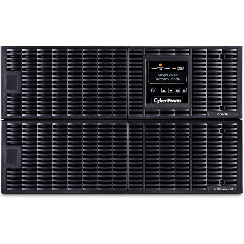 image:imageCyberPower OL10KRT Smart App Online UPS Battery Backup and Surge Protector 10000VA10000W Double Conversion Topology 4 Outlets 6U RackTower EBM Option PreInstalled RMCARD205 UL CertifiedOL8KRT
