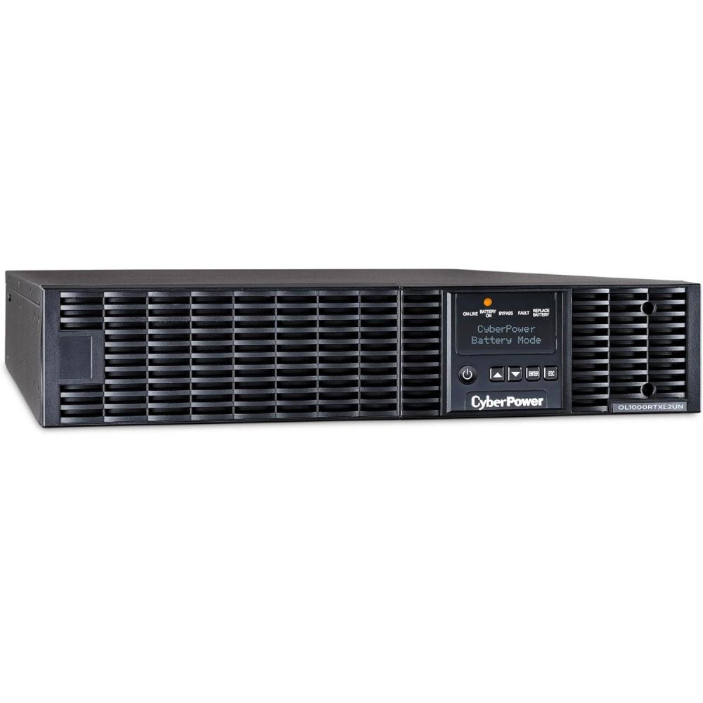 image:imageCyberPower OL1500RTXL2UN Smart App Online UPS Battery Backup and Surge Protector 1500VA1350W 8 Outlets 2U RackTower PreInstalled RMCARD205 EBM Option UL CertifiedPreinstalled Network Card