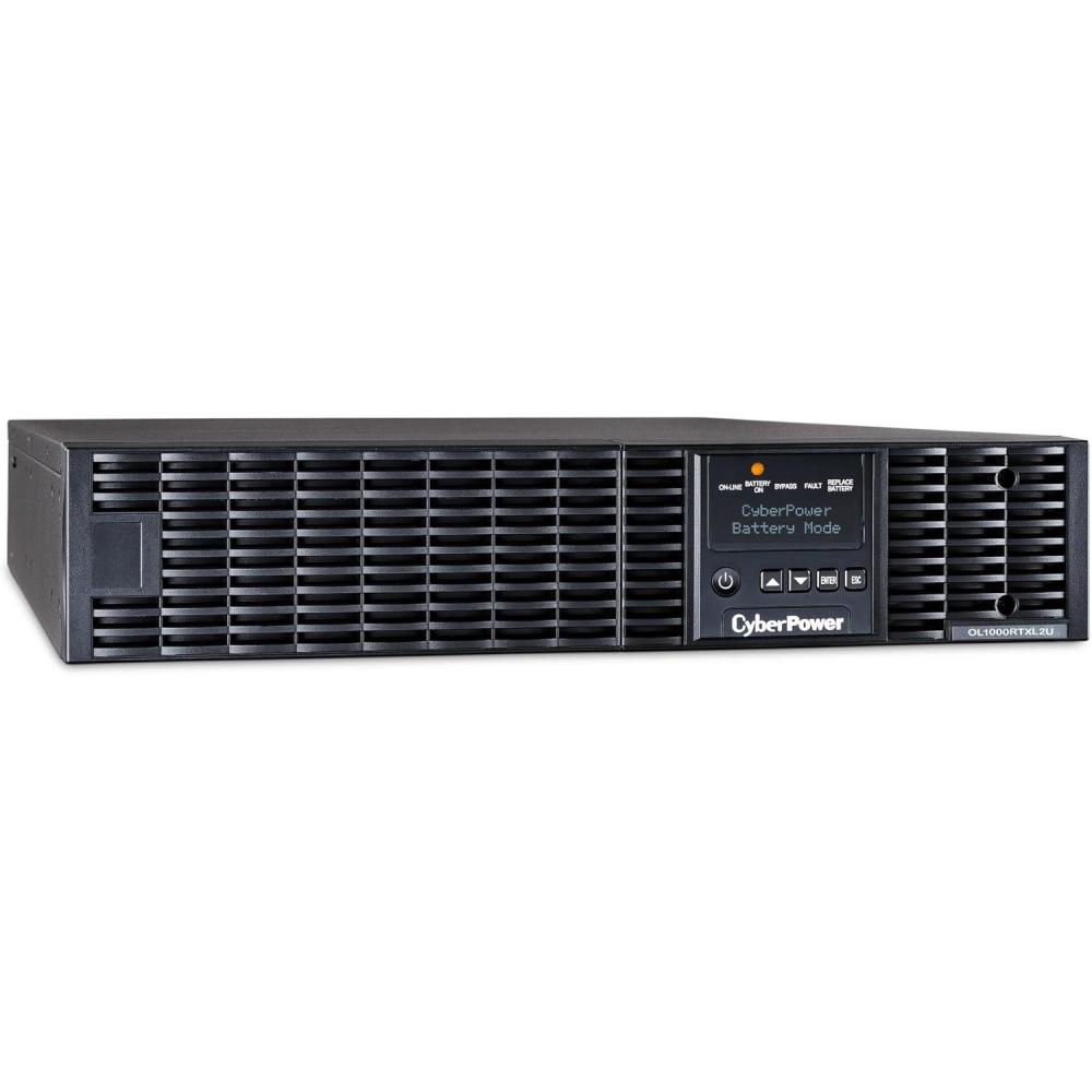 image:imageCyberPower OL1500RTXL2UN Smart App Online UPS Battery Backup and Surge Protector 1500VA1350W 8 Outlets 2U RackTower PreInstalled RMCARD205 EBM Option UL CertifiedStandard