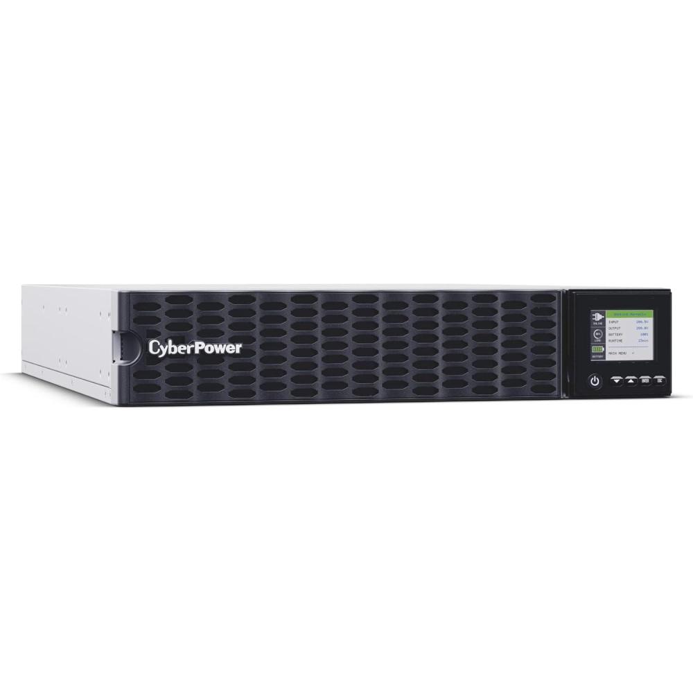image:imageCyberPower OL5KRTHD Smart App Online Sinewave UPS System Double conversion 5000VA5000W 4 Outlets 2U RackTower  RMCARD205 PreInstalledDouble Conversion
