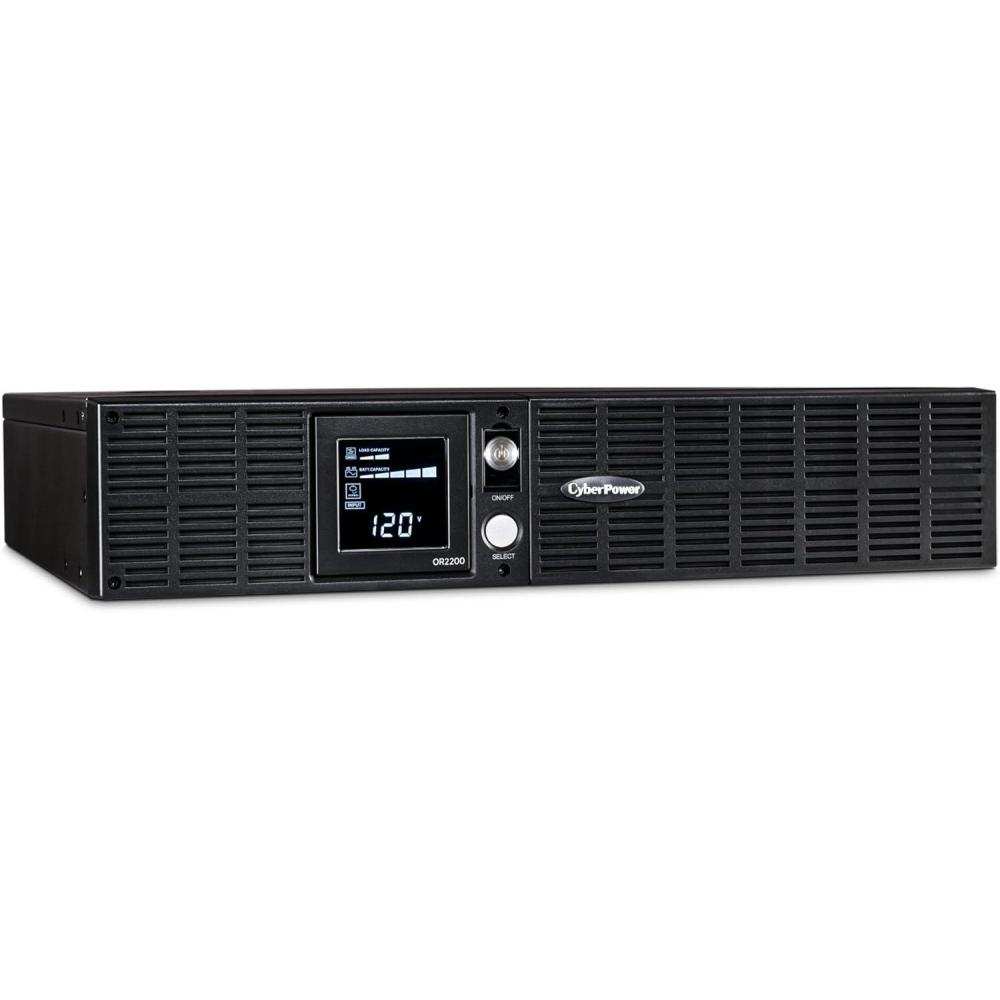 image:imageCyberPower OR1500LCDRT2U Smart App LCD UPS System 1500VA900W 8 Outlets AVR 2U RackTower2200VA