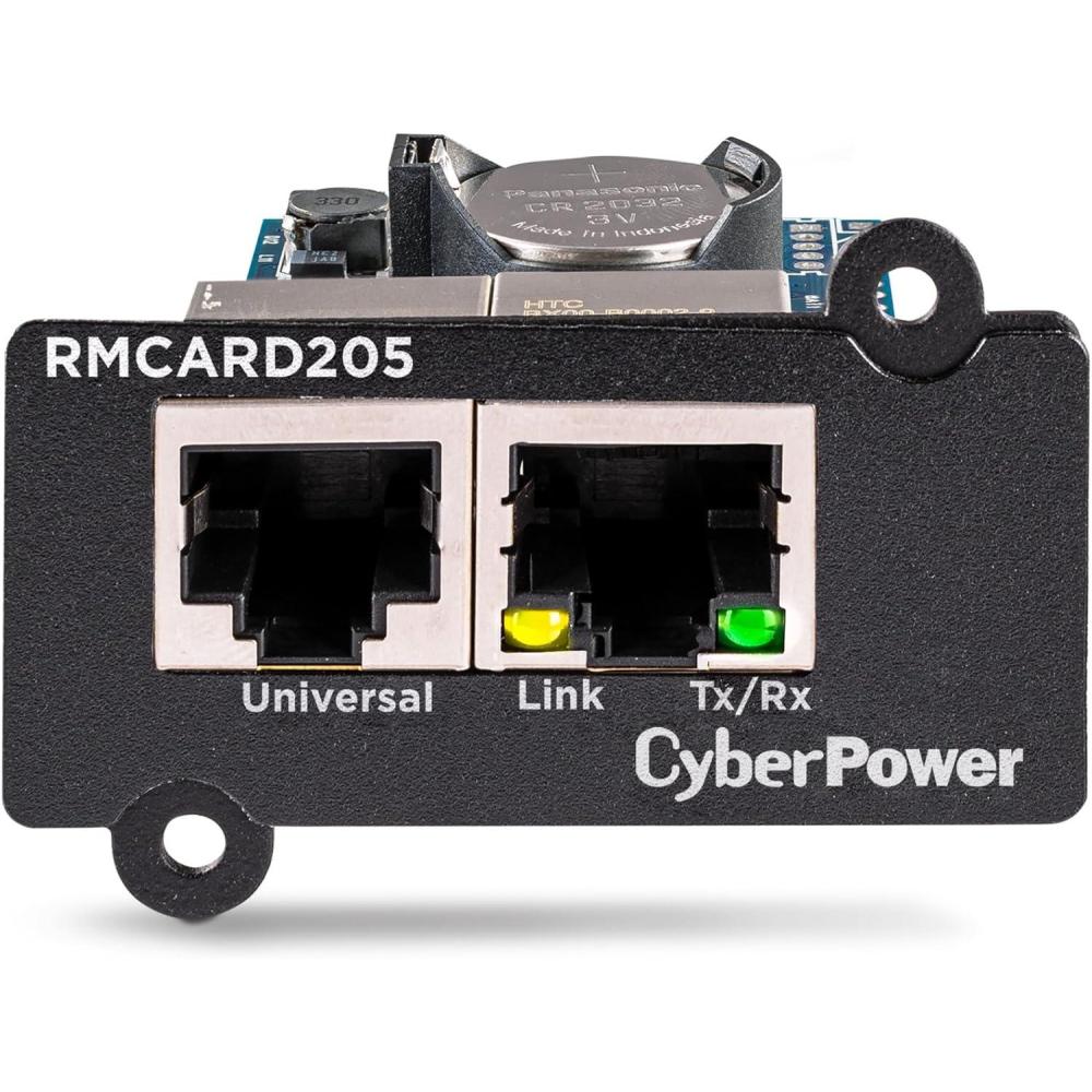 image:imageCyberPower RMCARD205 UPS amp ATS PDU Remote Management CardRMCARD205