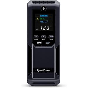 CyberPower CP1000AVRLCD Intelligent LCD UPS Battery Backup and Surge Protector, 1000VA/600W, 9 Outlets, AVR, Mini-Tower, UL Certified(1500VA NEW)