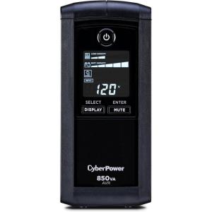CyberPower CP1000AVRLCD Intelligent LCD UPS Battery Backup and Surge Protector, 1000VA/600W, 9 Outlets, AVR, Mini-Tower, UL Certified(850VA)