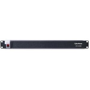CyberPower CPS1215RMS Surge Protector, 120V/15A, 12 Outlets, 15 ft Power Cord, 1U Rackmount(15A)