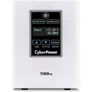 CyberPower M750L Medical-Grade UPS System, 750VA/600W, 6 Outlets, AVR, Tower(1100VA/880W)