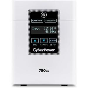 CyberPower M750L Medical-Grade UPS System, 750VA/600W, 6 Outlets, AVR, Tower(750VA/600W)