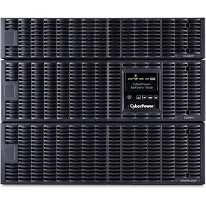 CyberPower OL10KRT Smart App Online UPS Battery Backup and Surge Protector, 10000VA/10000W, Double Conversion Topology, 4 Outlets, 6U Rack/Tower, EBM Option, Pre-Installed RMCARD205, UL Certified(OL6KRTF)