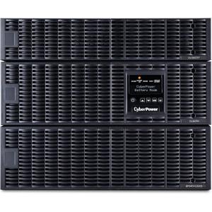 CyberPower OL10KRT Smart App Online UPS Battery Backup and Surge Protector, 10000VA/10000W, Double Conversion Topology, 4 Outlets, 6U Rack/Tower, EBM Option, Pre-Installed RMCARD205, UL Certified(OL8KRTF)