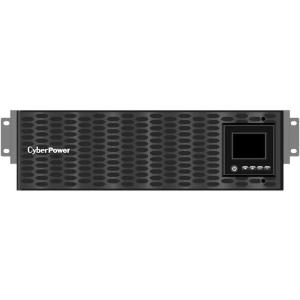 CyberPower OL6KRTHDL High-Density Smart App Online Sinewave UPS Battery Backup and Surge Protector with Long Run Time, Double Conversion Topology, 6000VA/6000W, 4 Outlets, 3U, Pre-Installed RMCARD205