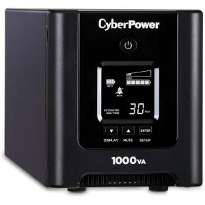CyberPower OR1000PFCLCD PFC Sinewave UPS System, 1000VA/700W, 8 Outlets, AVR, Mini-Tower(1000VA)