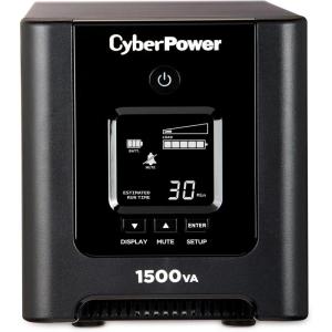 CyberPower OR1000PFCLCD PFC Sinewave UPS System, 1000VA/700W, 8 Outlets, AVR, Mini-Tower(1500VA)