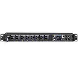 CyberPower PDU41001 Switched PDU, 100-120V/15A (Derated to 12A), 8 Outlets, 1U Rackmount(120V/15A )