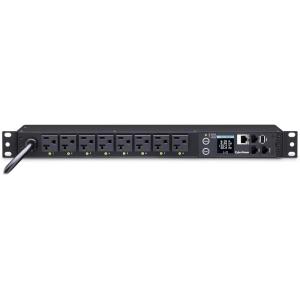 CyberPower PDU41001 Switched PDU, 100-120V/15A (Derated to 12A), 8 Outlets, 1U Rackmount(120V/20A)