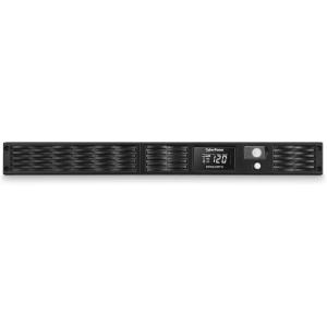 CyberPower PR750LCDRT1U Smart App Sinewave UPS System, 750VA/600W, 7 Outlets, AVR, 1U Rack/Tower(750VA/600W)