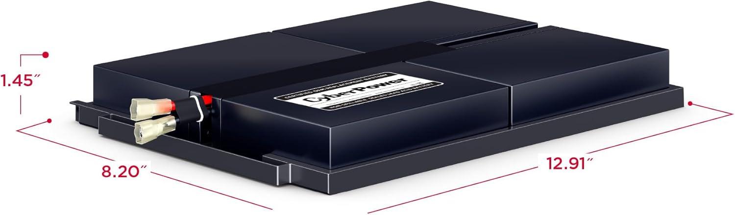 image:imageCyberPower RB0670X4 UPS Replacement Battery Cartridge MaintenanceFree User Installable 6V7Ah