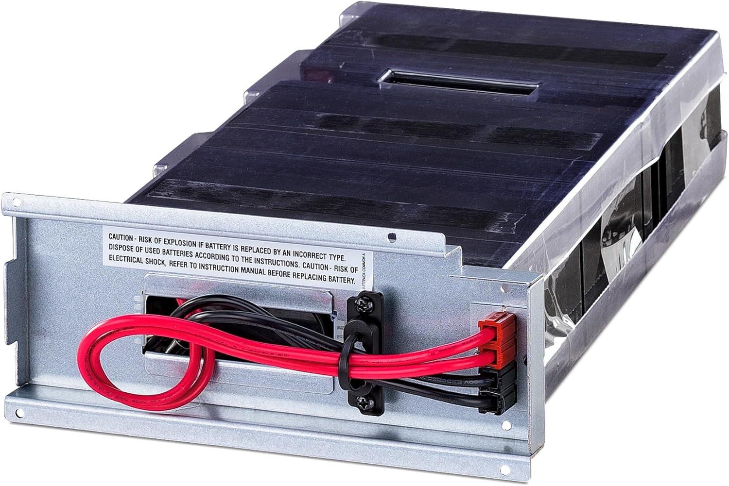 image:imageCyberPower RB1290X3L Replacement Battery Cartridge MaintenanceFree User InstallableBlackSilver