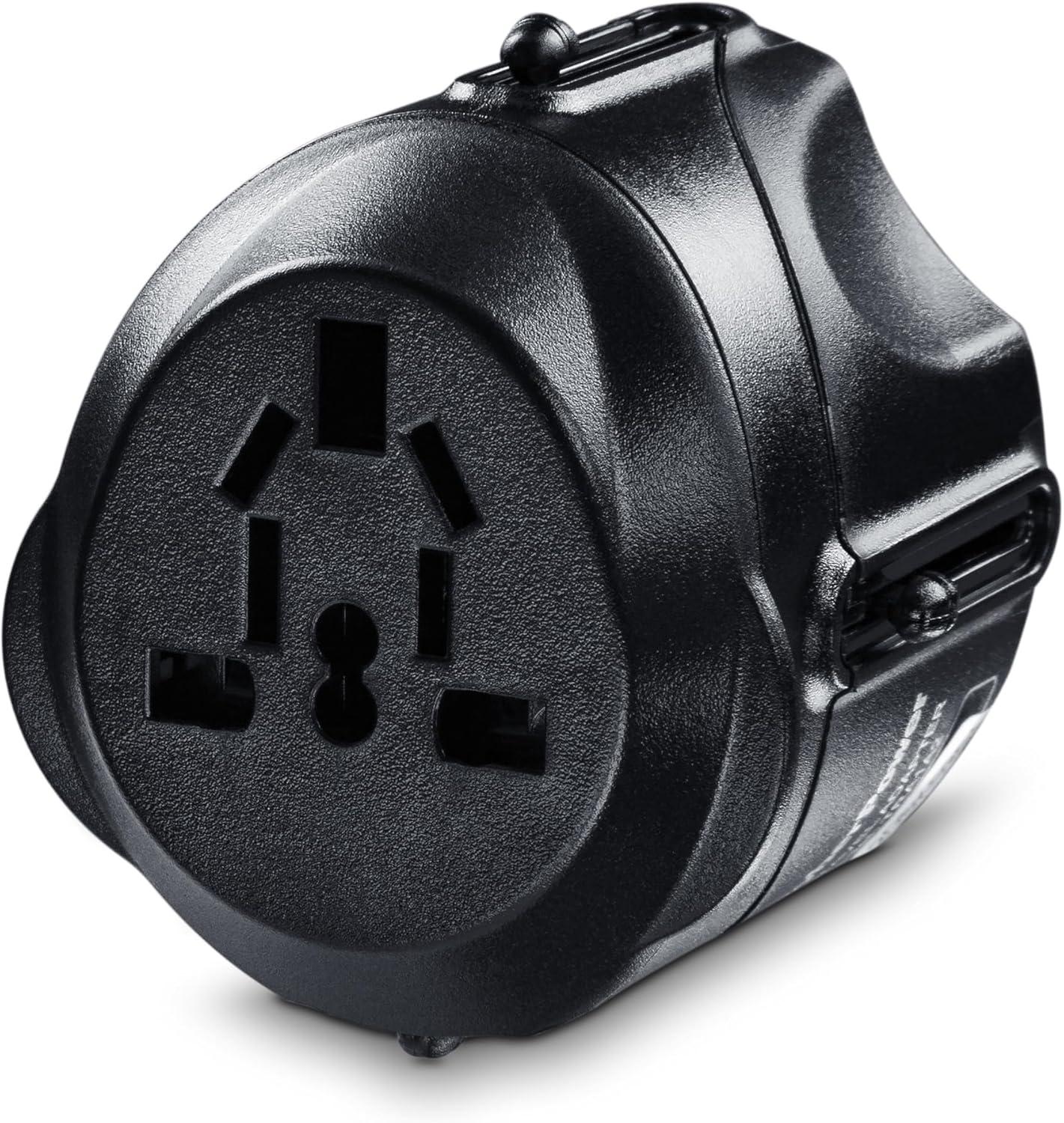 image:imageCyberPower TRA1A2 Travel Power Adapter 4in1 Travel Adapter Compact Design