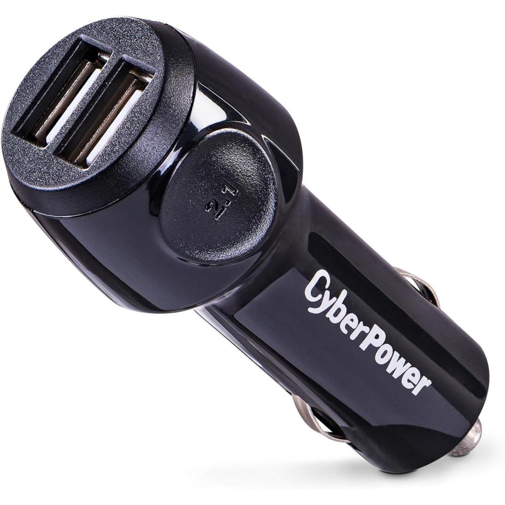 image:imageCyberPower CPU3RTAKT USB 20 Adapter Kit Retractable Cable Lightning amp 30Pin to Micro USB Adapters 25 ft Compatible with iOS Devices BlackCPTDC2U