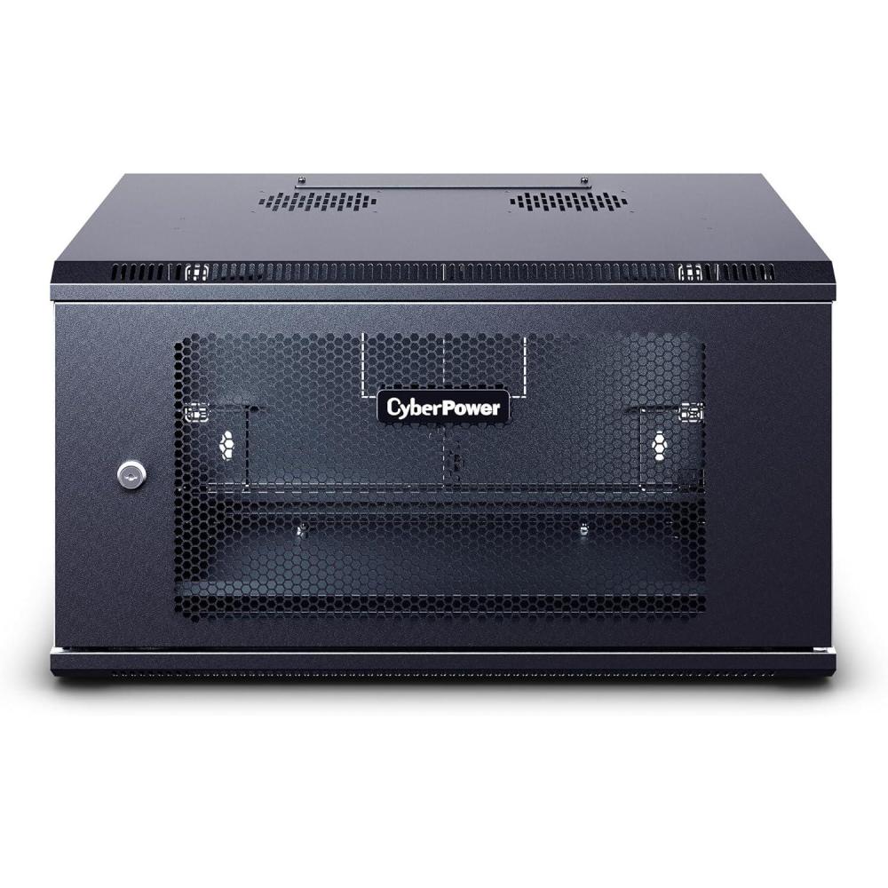 image:imageCyberPower Carbon CR6U61003 6U Wall Mount Enclosure Black6U
