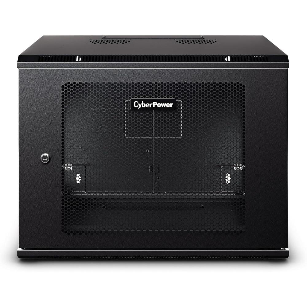 image:imageCyberPower Carbon CR6U61003 6U Wall Mount Enclosure Black9U