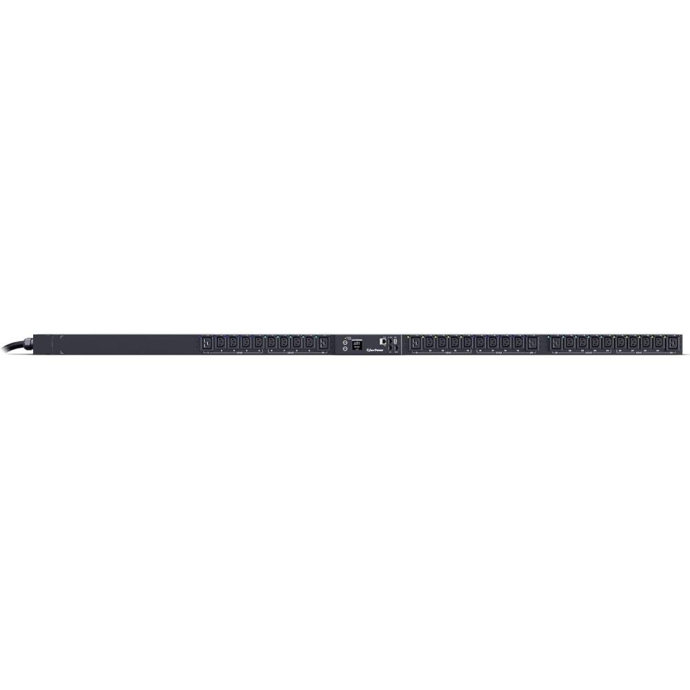image:imageCyberPower PDU83103 Switched MeteredbyOutlet 3Phase PDU 200240V 20A derated to 16A 30 Outlets 0U Rackmount