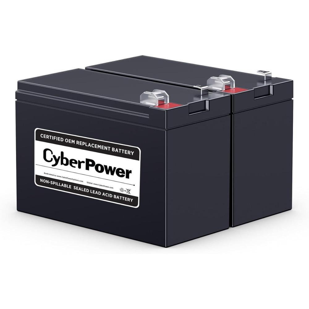 image:imageCyberPower RB1270X2C UPS Replacement Battery Cartridge MaintenanceFree User Installable 12V7Ah
