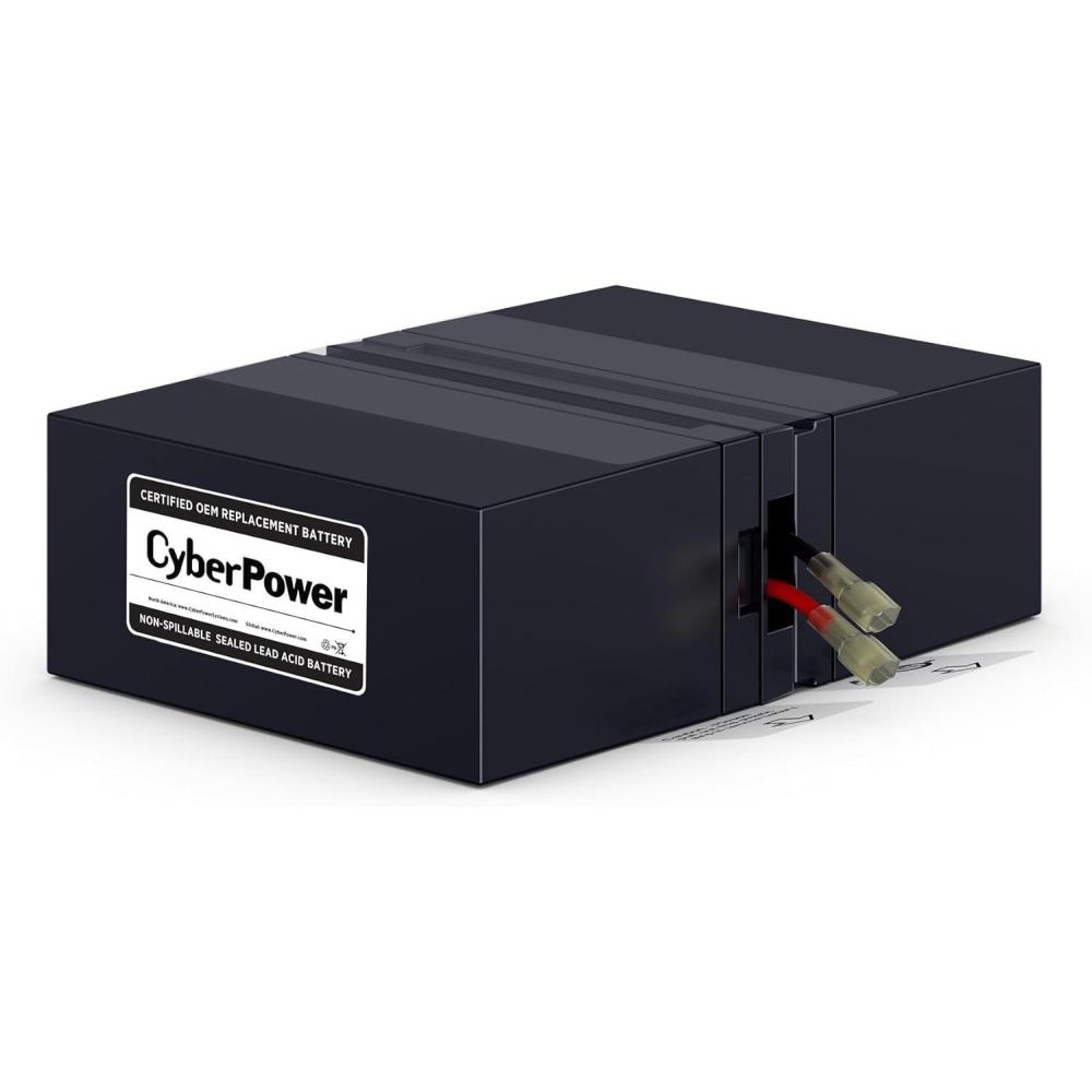 image:imageCyberPower RB1280X2A UPS Replacement Battery Cartridge MaintenanceFree User Installable 12V9AhRB1280X2A