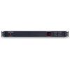 image:imageCyberPower PDU15M2F12R Metered PDU 100125V15A Derated to 12A 14 Outlets 1U Rackmount 15 Foot Power Cord