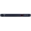 image:imageCyberPower PDU15M2F8R Metered PDU 100125V15A Derated to 12A 10 Outlets 1U Rackmount 15 Foot Power Cord
