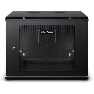 CyberPower Carbon CR6U61003 6U Wall Mount Enclosure, Black(9U)