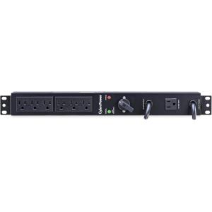 CyberPower MBP15A6 Maintenance Bypass PDU, 120V/15A, 6 Outlets, 1U Rackmount Black