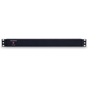 CyberPower PDU15B8R Basic PDU, 100-125V, 15A (Derated to 12A), 8 Outlets, 1U Rackmount