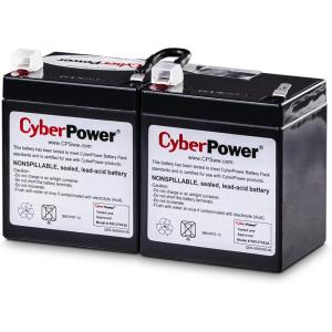 CyberPower RB1270X2A UPS Replacement Battery Cartridge, Maintenance-Free, User Installable, 12V/7Ah(Battery 12V/7Ah)