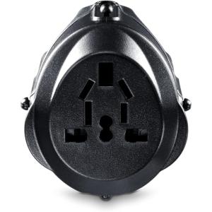 CyberPower TRA1A2 Travel Power Adapter, 4-in-1 Travel Adapter, Compact Design