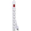 image:imageCyberPower GS60304 Power Strip 6 Outlets 3 Foot Power Cord White1 Count Pack of 1